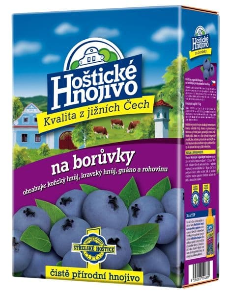 Hoštické hnojivo na borůvky 1 kg