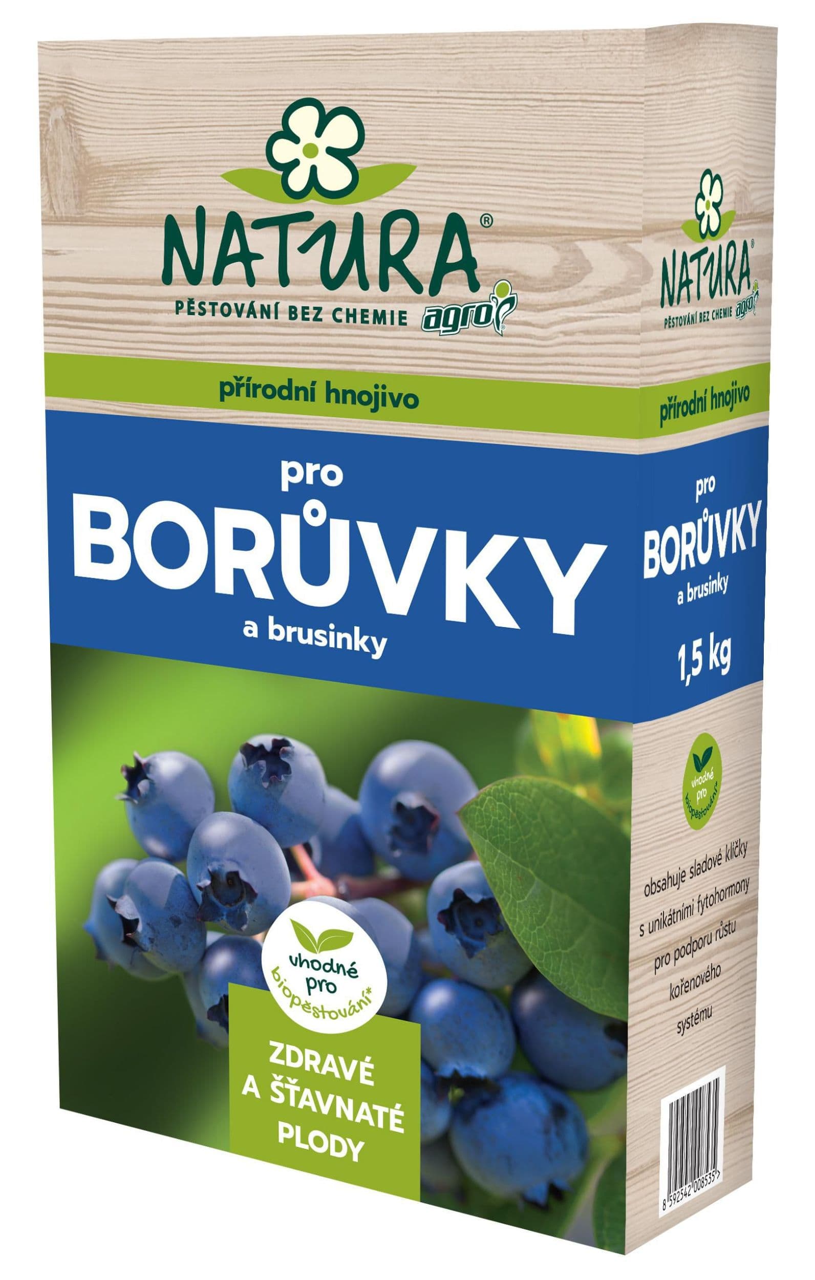 Natura Přírodní hnojivo na borůvky a brusinky 1,5 kg