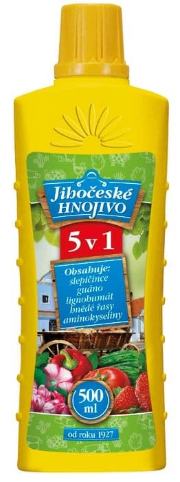 Jihočeské hnojivo 5v1 500 ml
