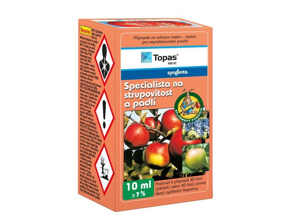 Topas 100EC 1x10ml/L /Č3750/ na strupovist a padlí