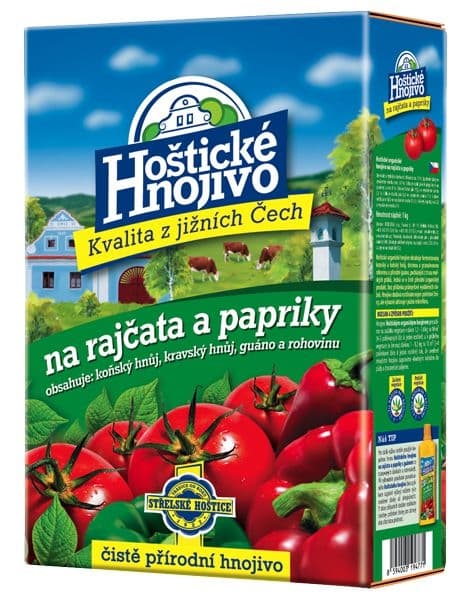 Hoštické hnojivo na rajčata a papriky 1 kg