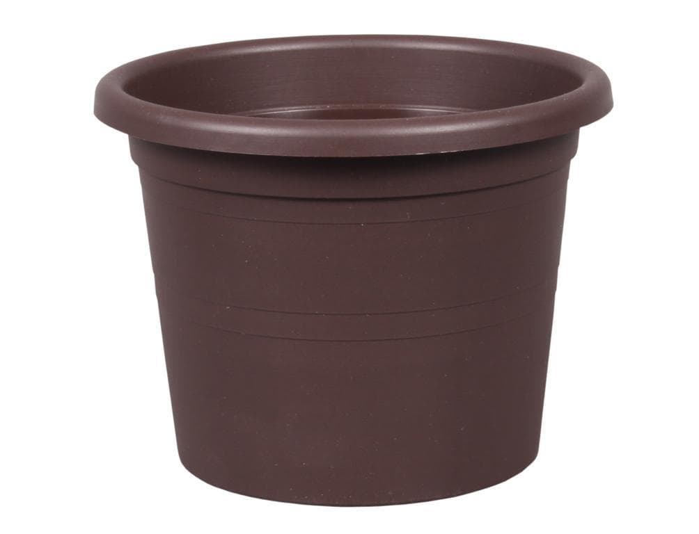 Květník SAKURA plastový d18cm hnědá