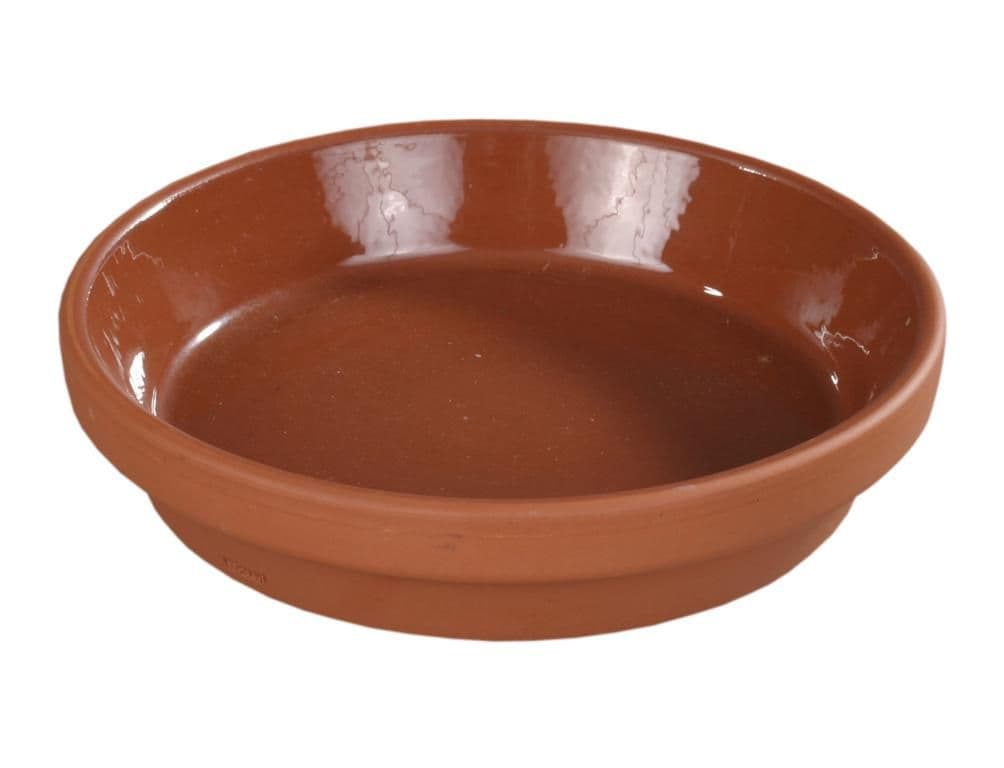 Podmiska  d16/18cm pod květník klasik keramická terakota