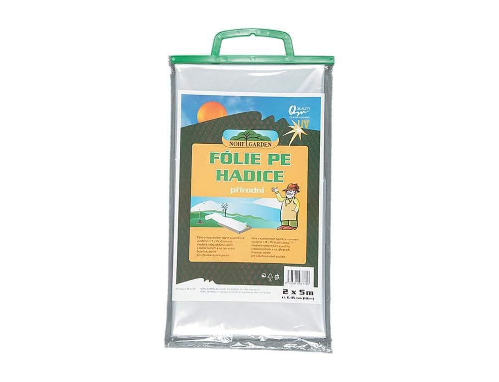 Fólie PE hadice 0,05mm přírodní 2x5m