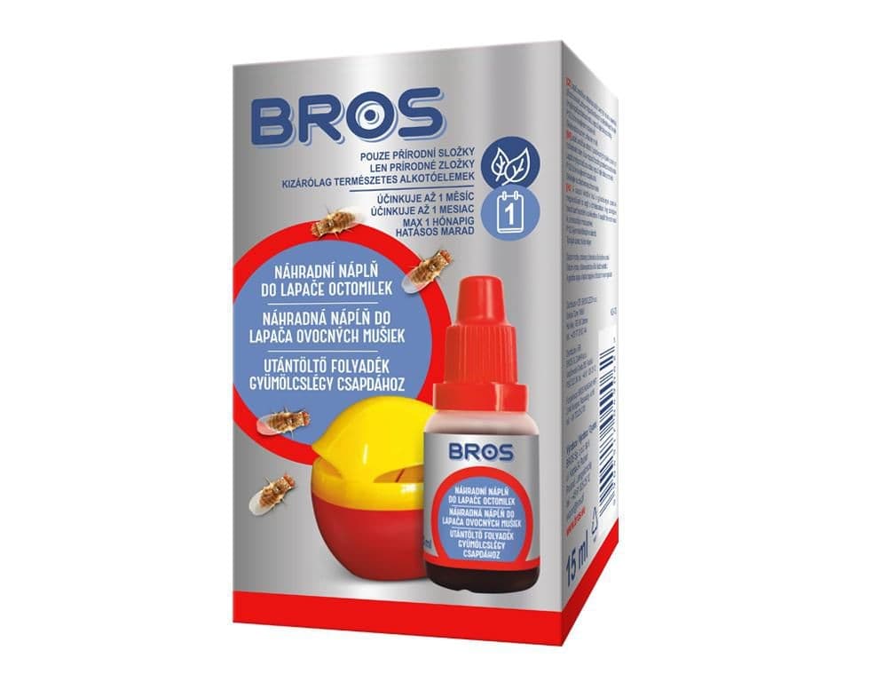 Náplň Bros tekutá do pasti na octomilky 15ml