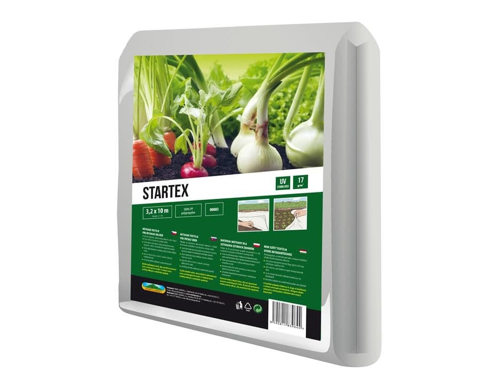 Textilie STARTEX k rychlení bílá 3,2x10m