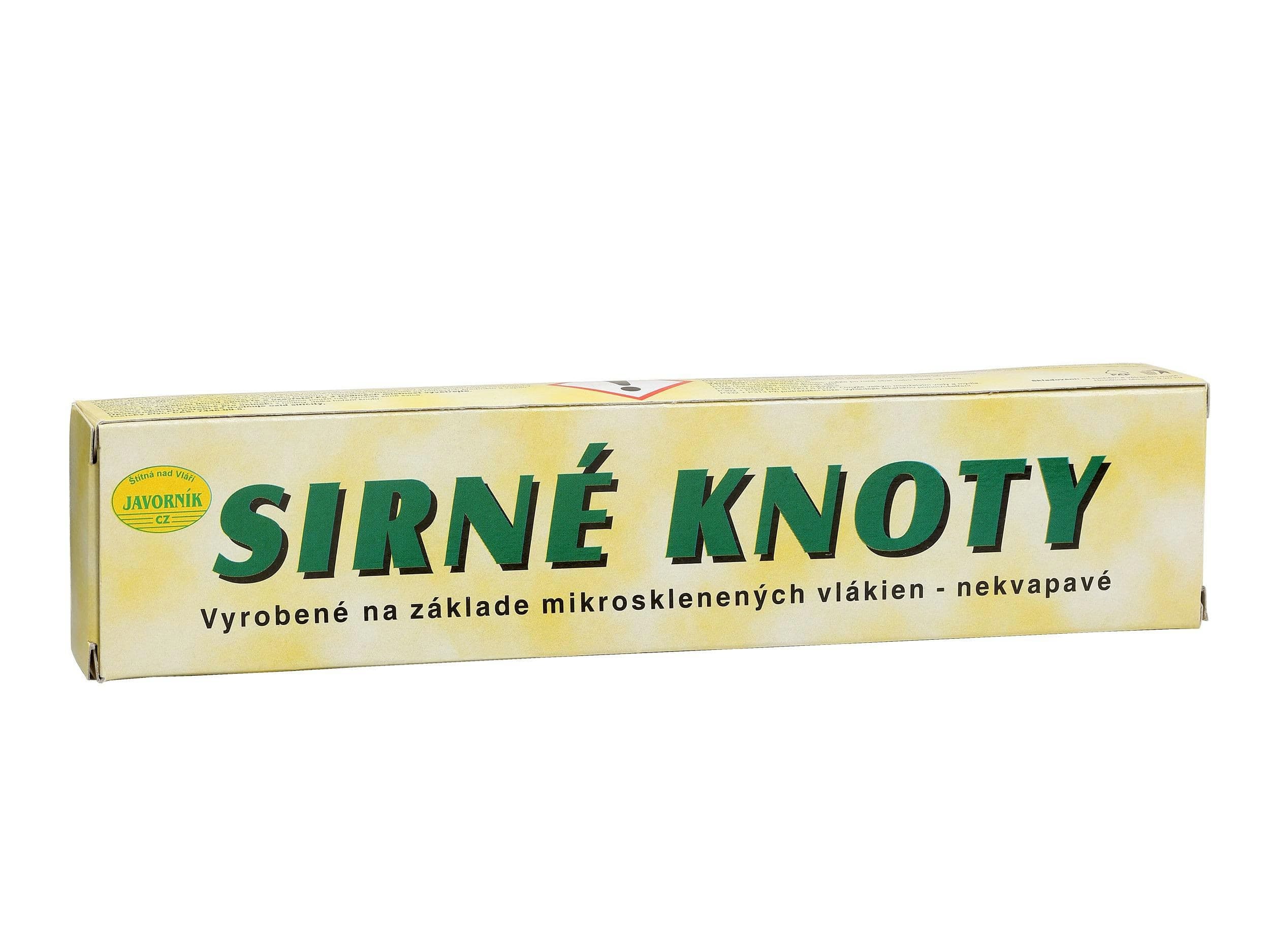 Javorník Sirné knoty 18x2cm, 200g, 40ks