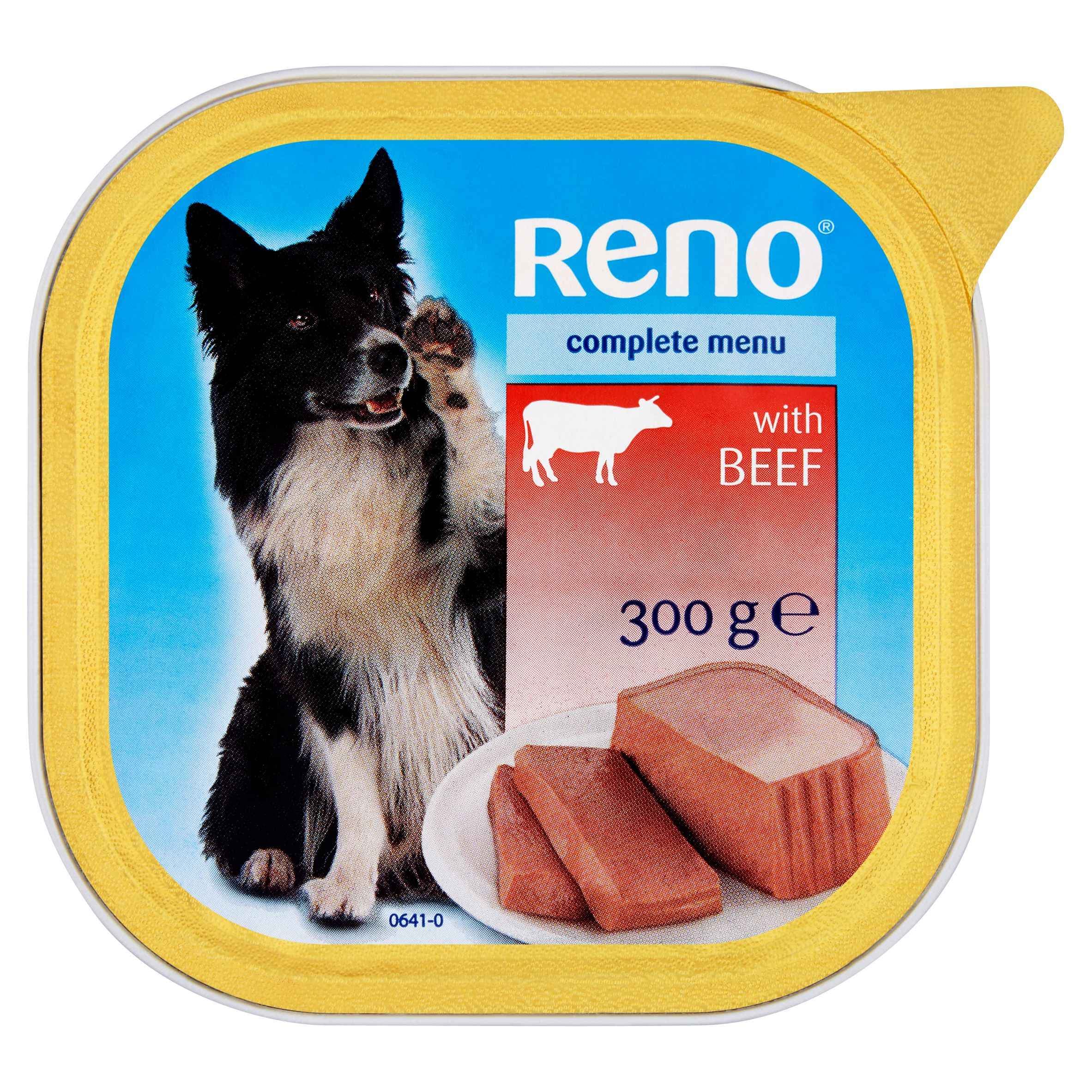 Reno Kompetní krmivo pro dospělé psy s hovězím 300 g