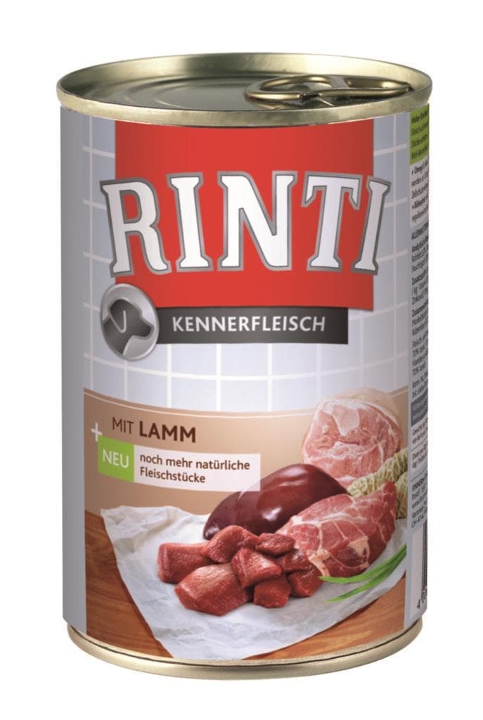 Rinti konzerva pro psy jehněčí 400g