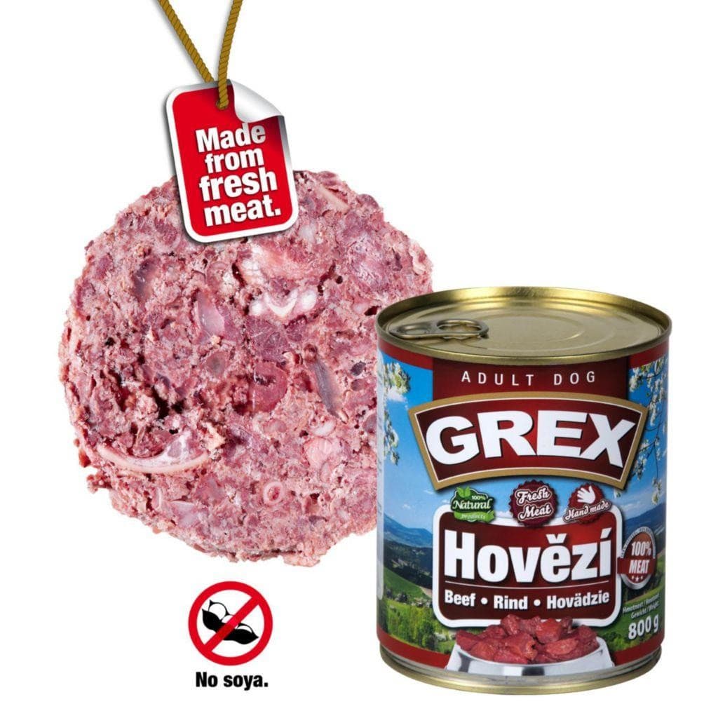 Grex Hovězí konzerva 800 g