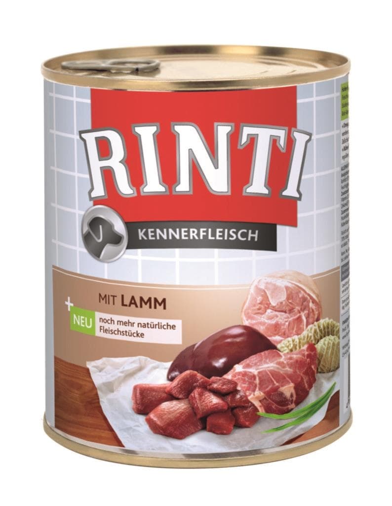 Rinti konzerva pro psy jehněčí 800g