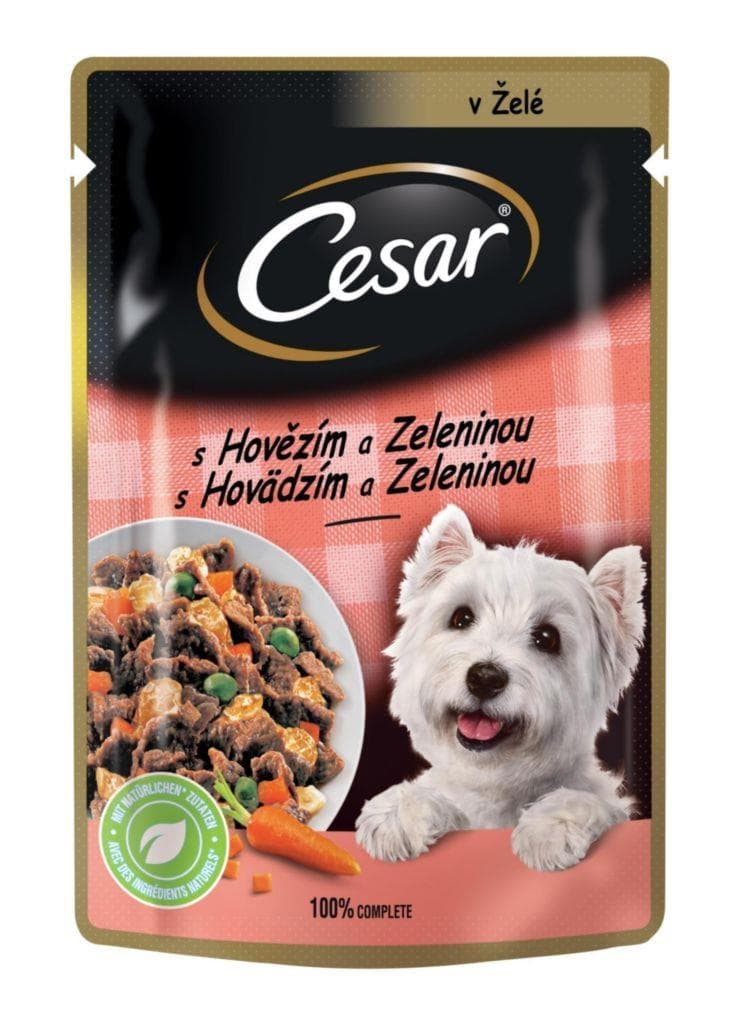 Cesar Kapsička hovězí s mrkví 100 g