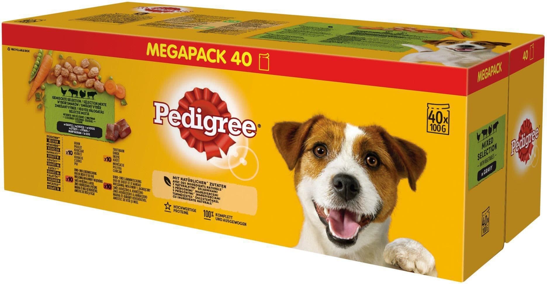 Pedigree Vital kapsičky pro psy 40 x 100 g