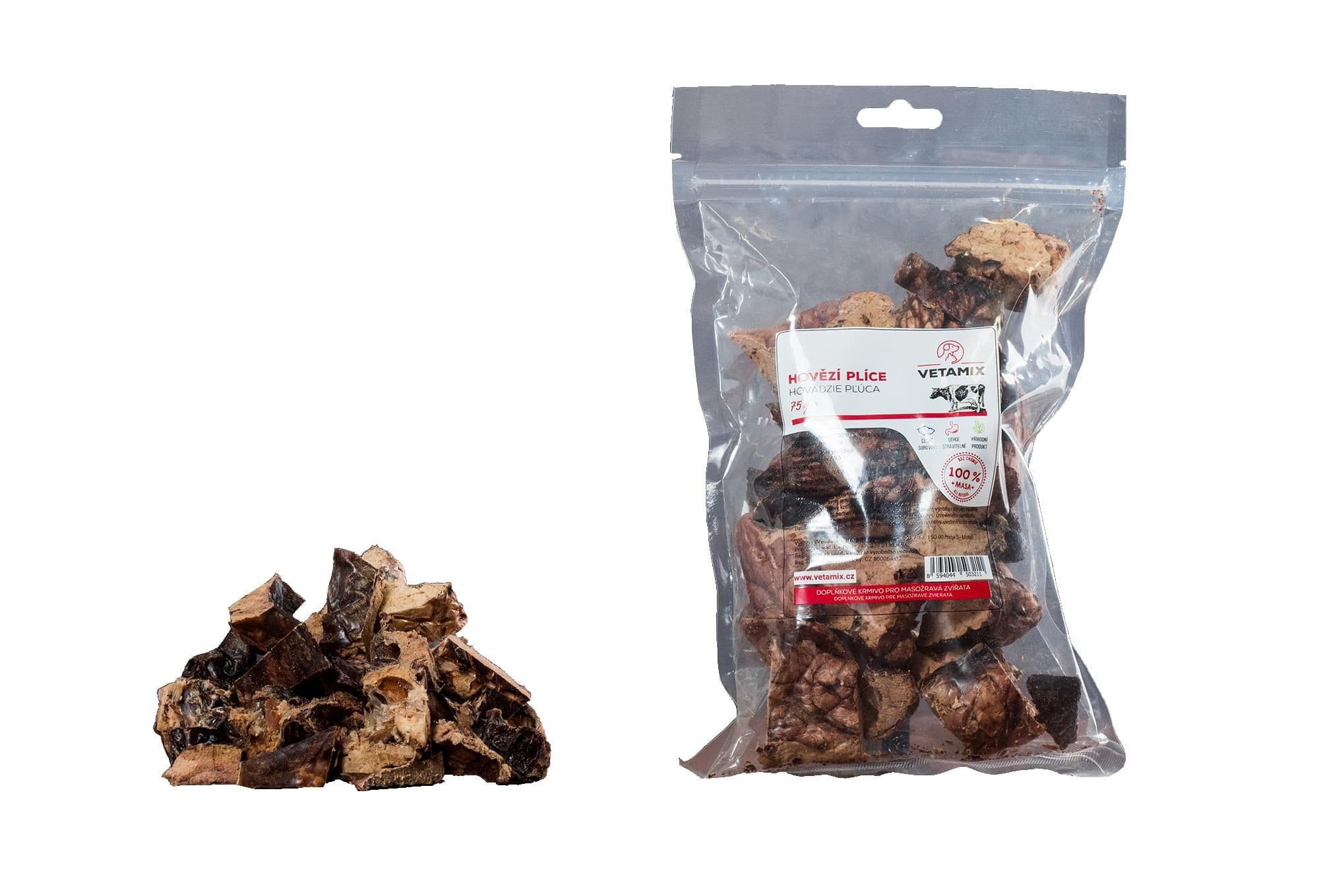Vetamix sušené plíce 75 g