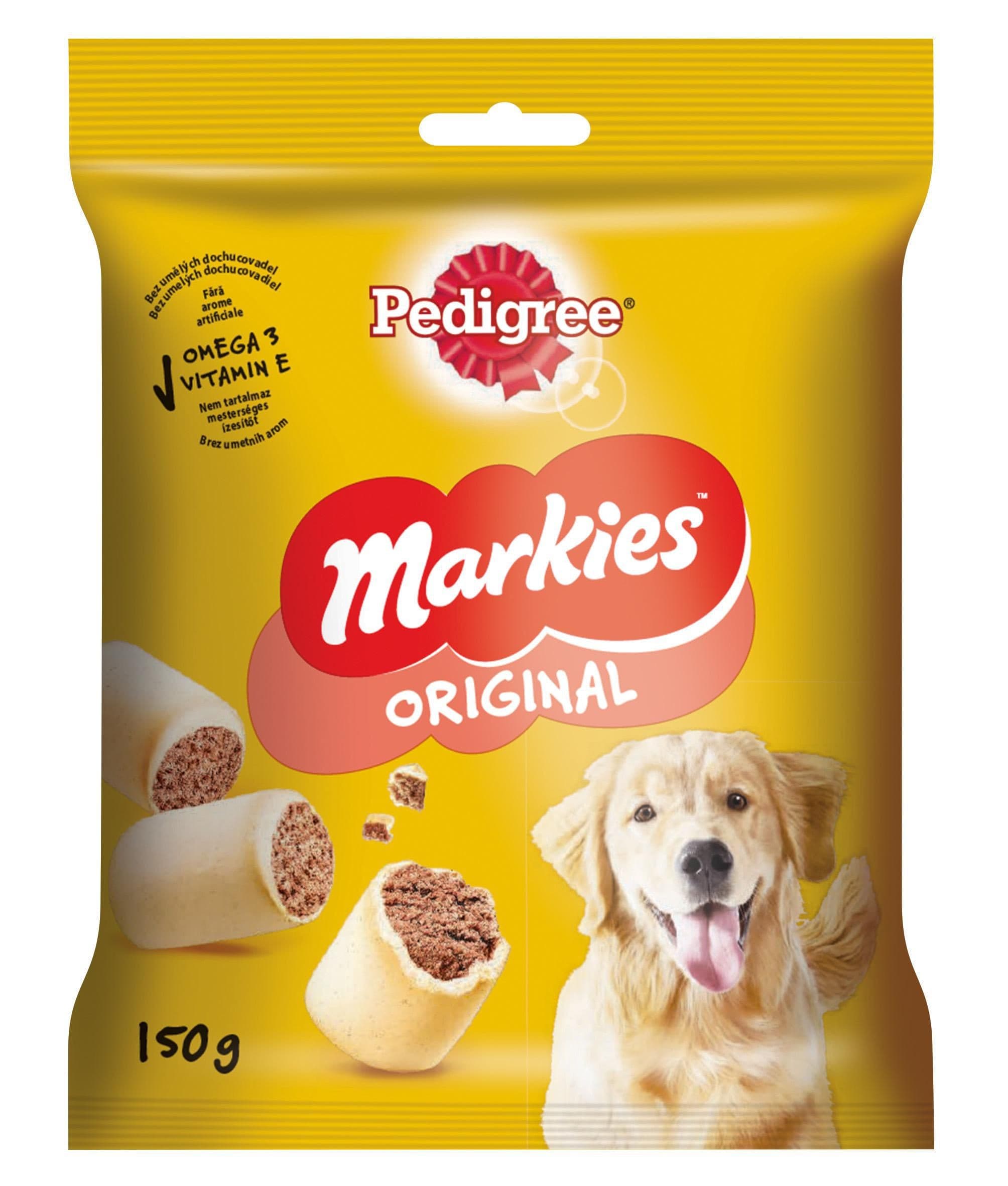 Pedigree Markies s morkovou kostí doplňkové krmivo pro dospělé psy 150 g