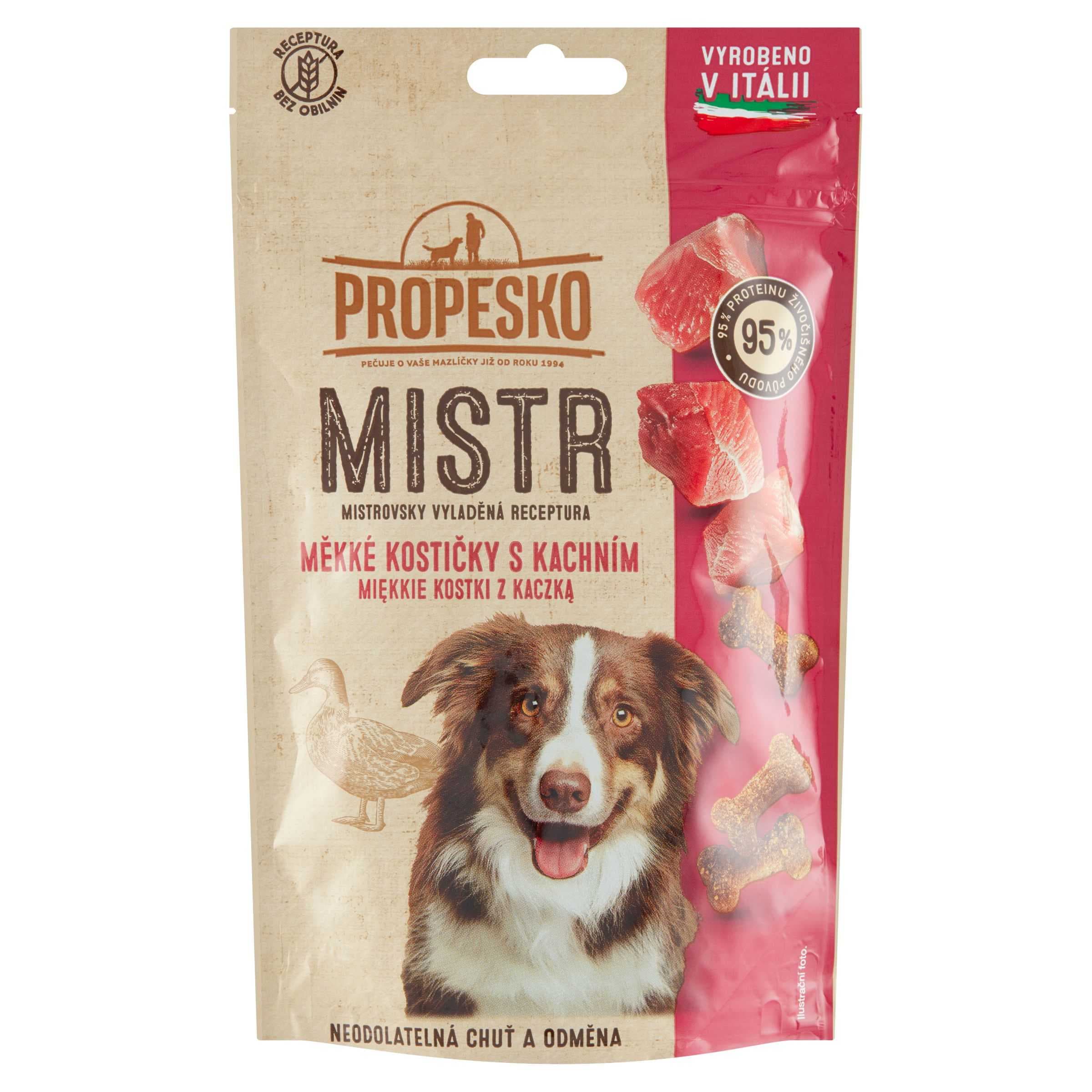 Propesko Mistr měkké kachní kostičky 90 g