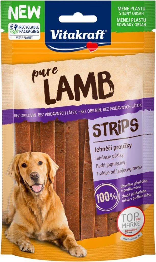 Vitakraft Lamb jehněčí plátky 80g