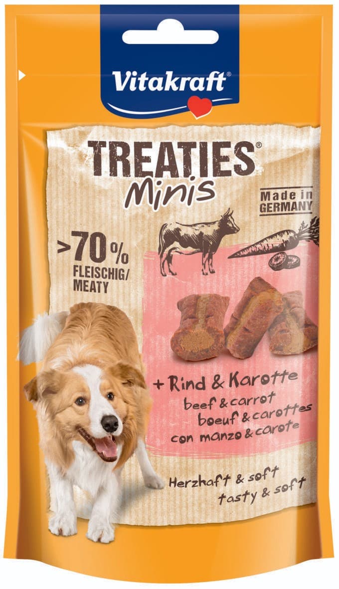 Vitakraft Treaties minis hovězí a mrkev 48g