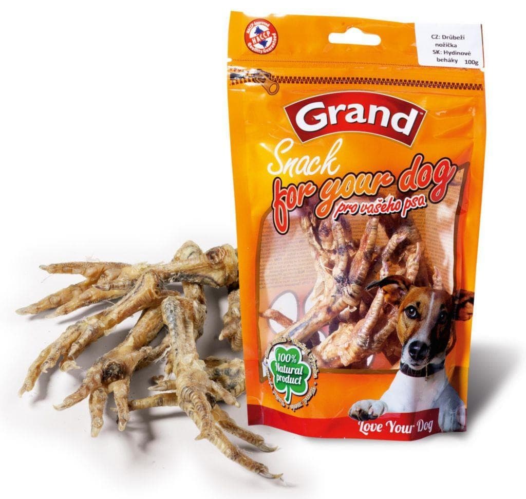 Grand Snack Pro psa drůbeží nožička 100 g
