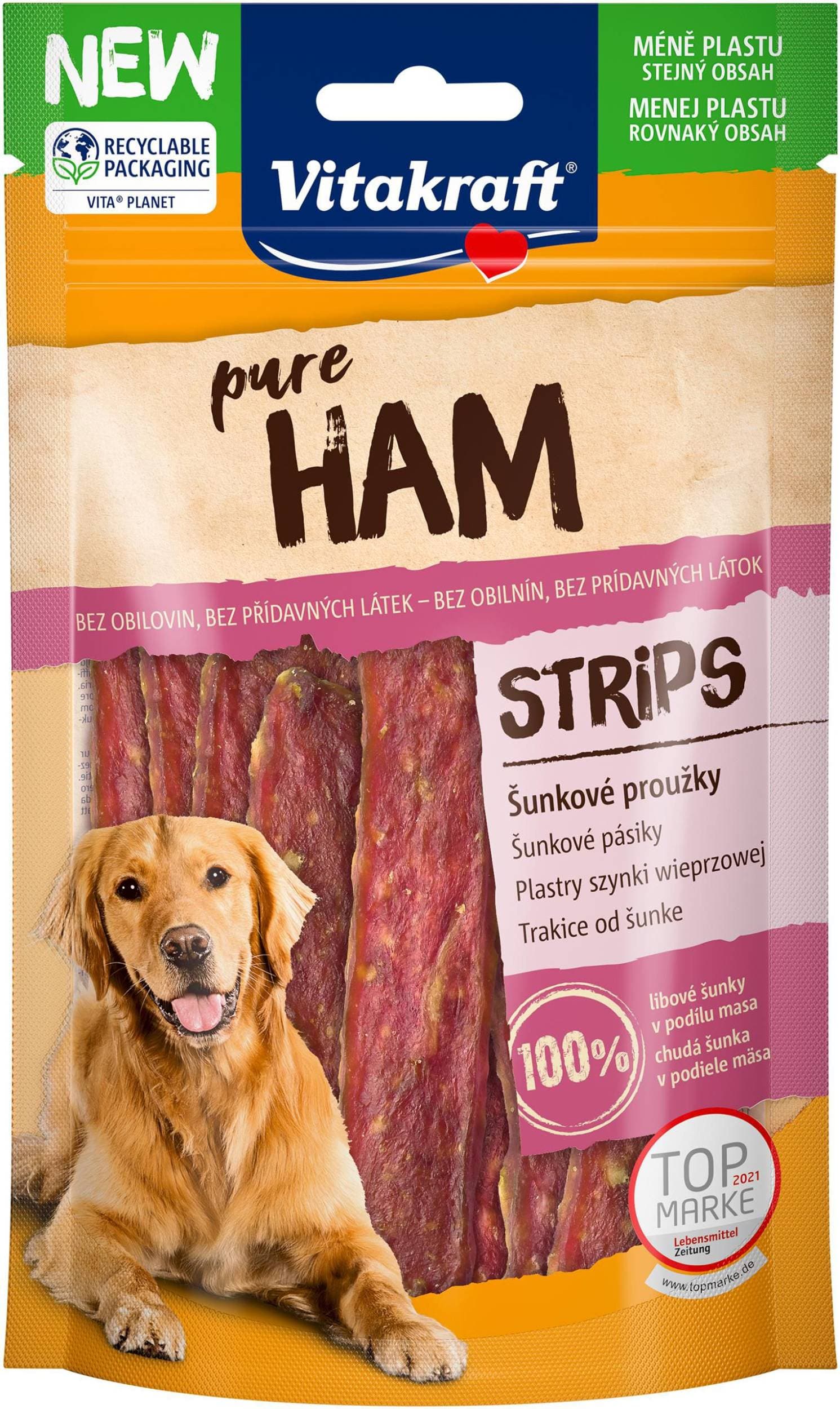Vitakraft HAM šunkové plátky 80g