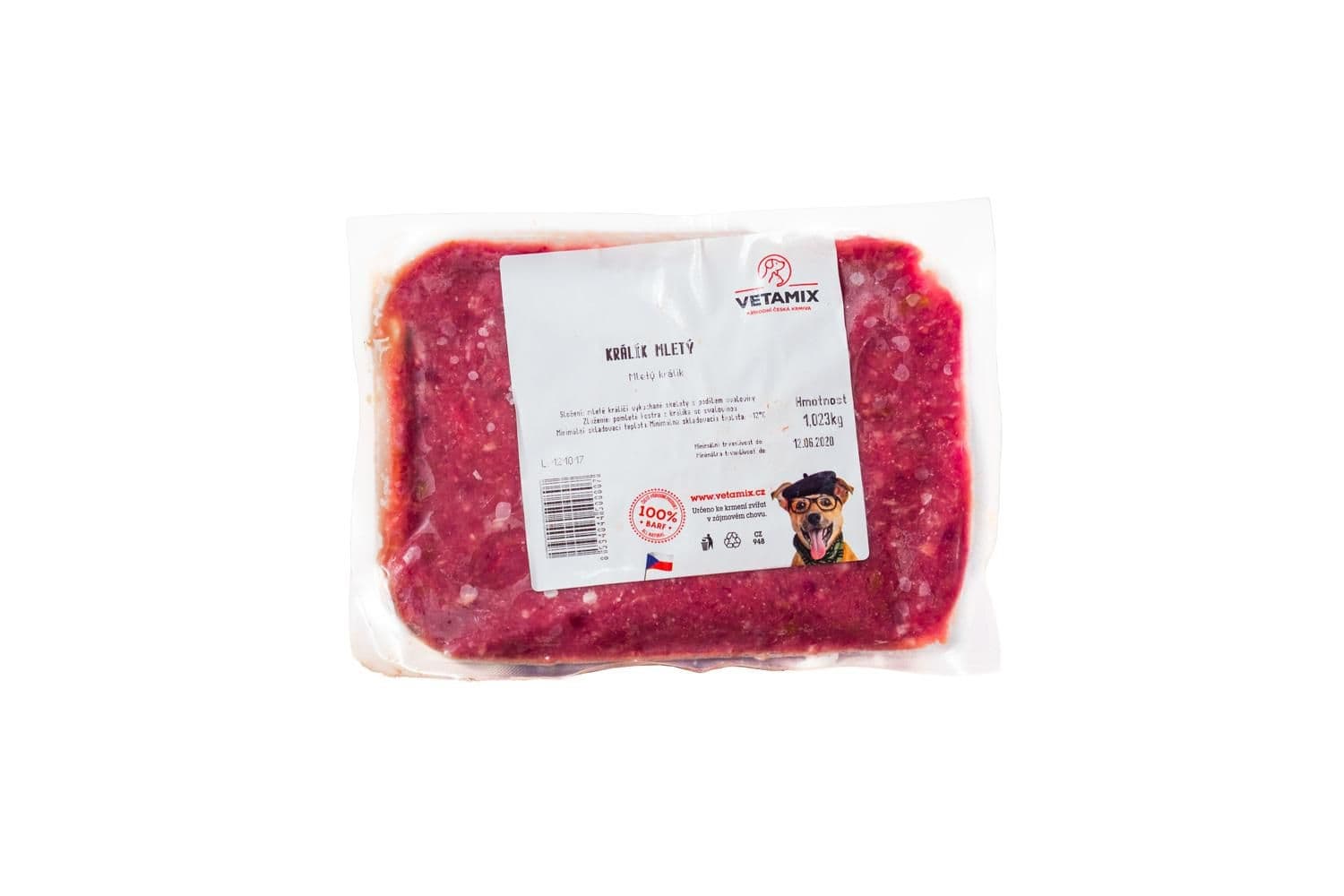 Králík mletý mražený 1kg