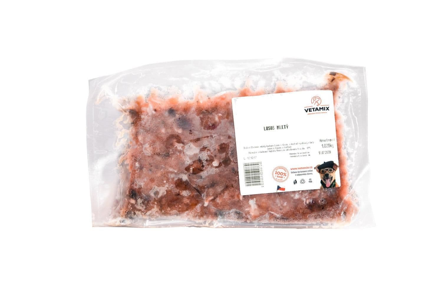 Losos mletý mražený 1kg