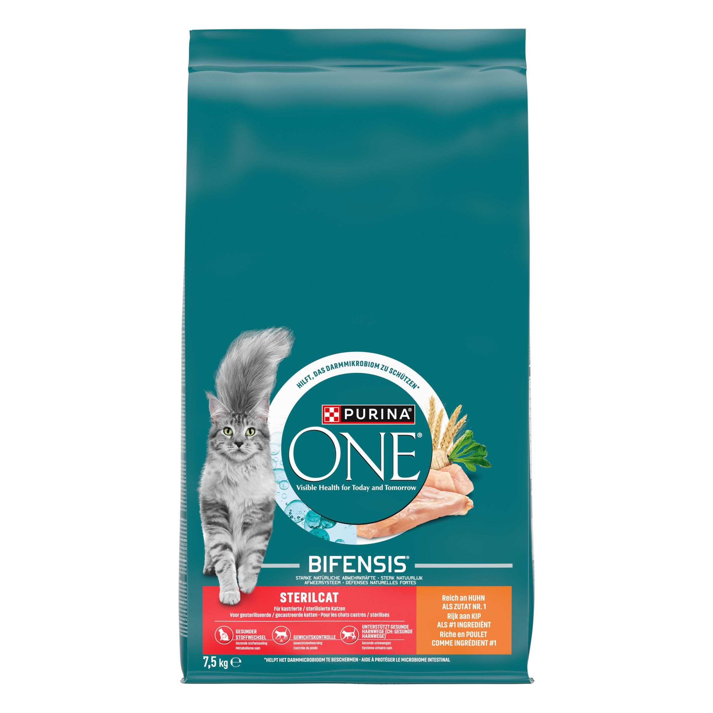 Purina One bifensis sterilcat bohaté na kuřecí a pšenici 7,5kg