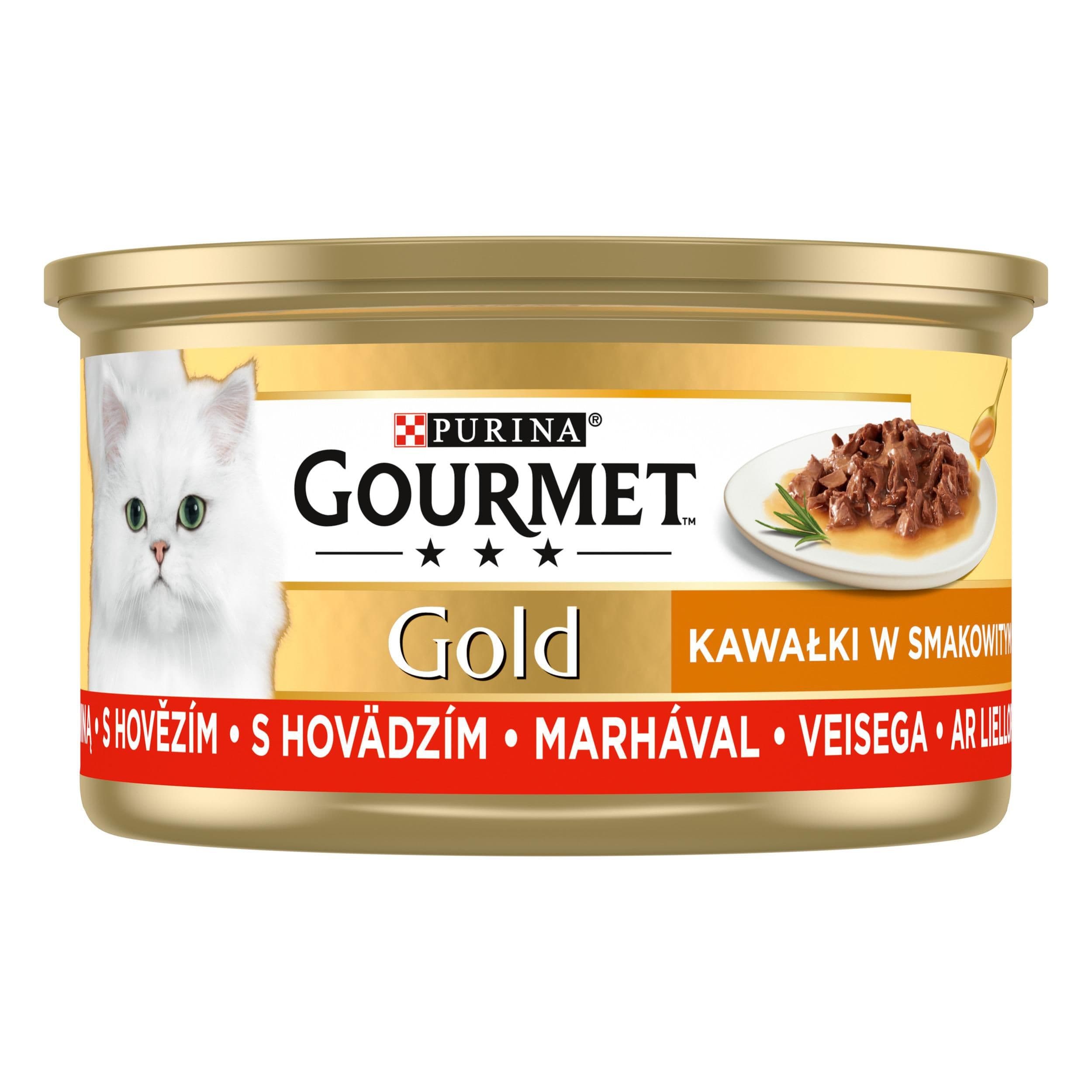 Gourmet Gold Sauce Delights s hovězím 85g