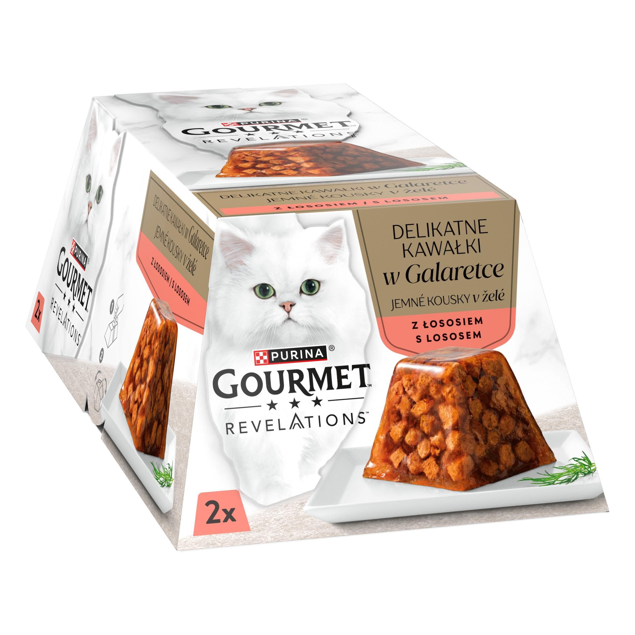 Gourmet Revelations jemné kousky s losem v želé 2x57g