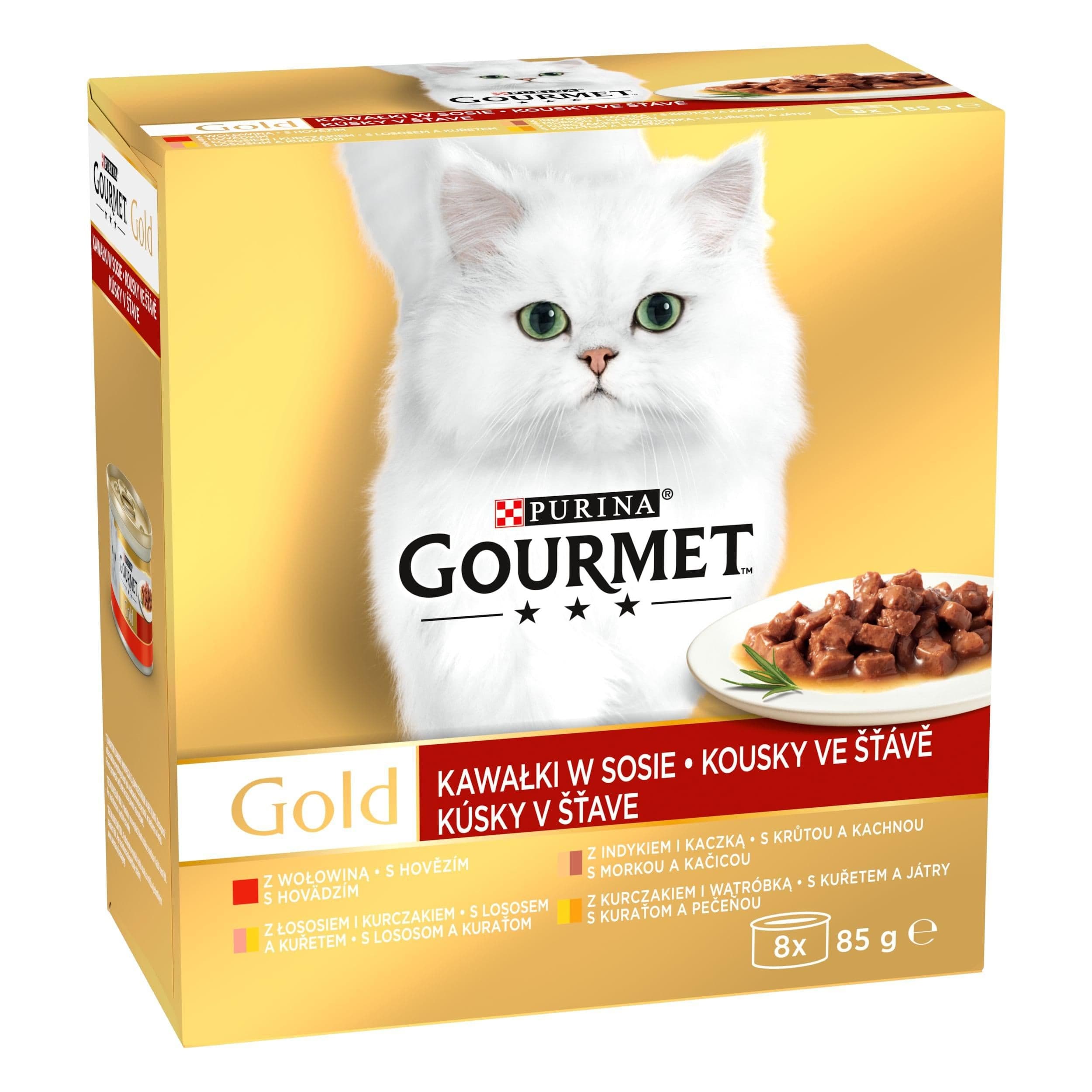 Gourmet Gold pieces in Sauce Multipack 8x85 g