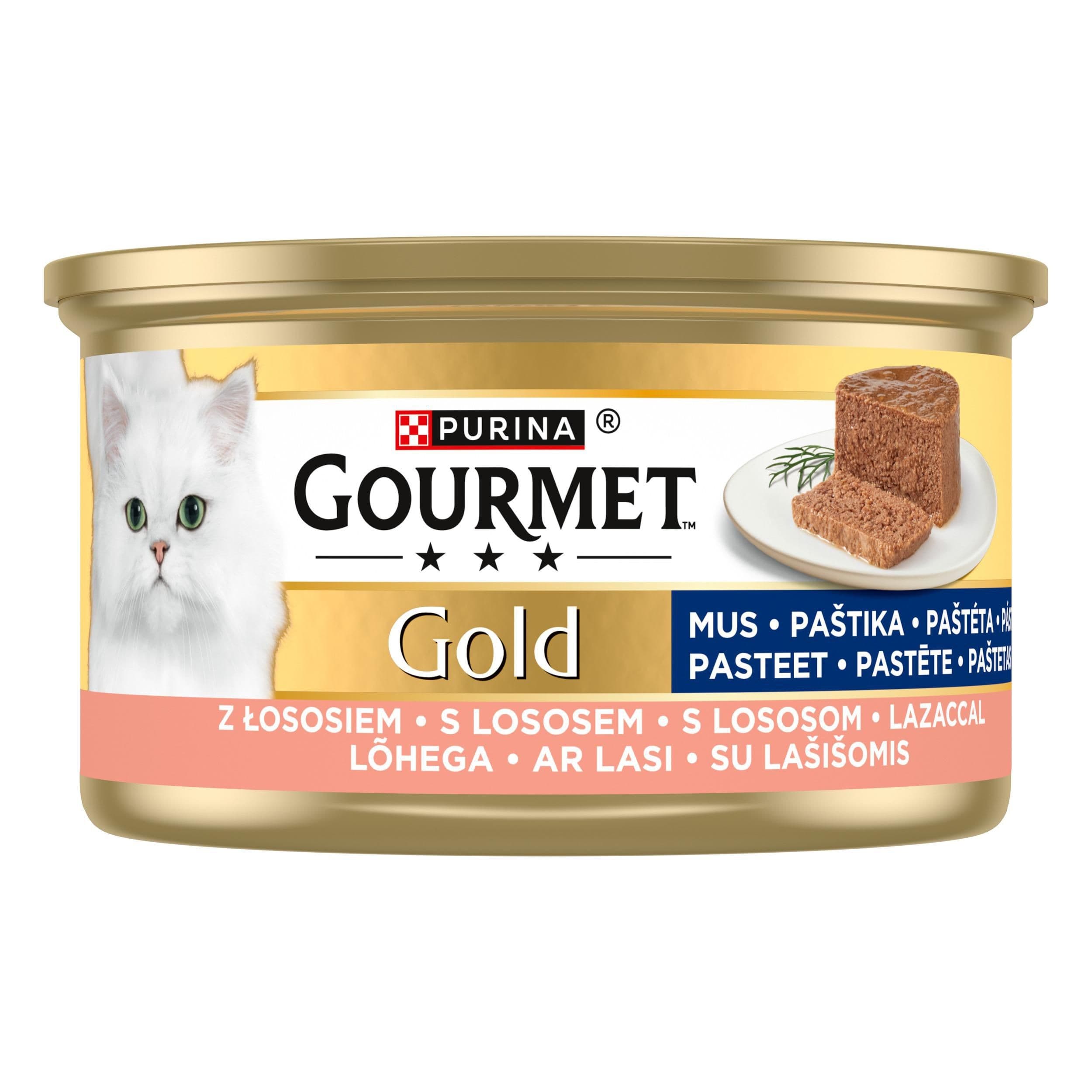 Gourmet Gold paštika s lososem 85 g
