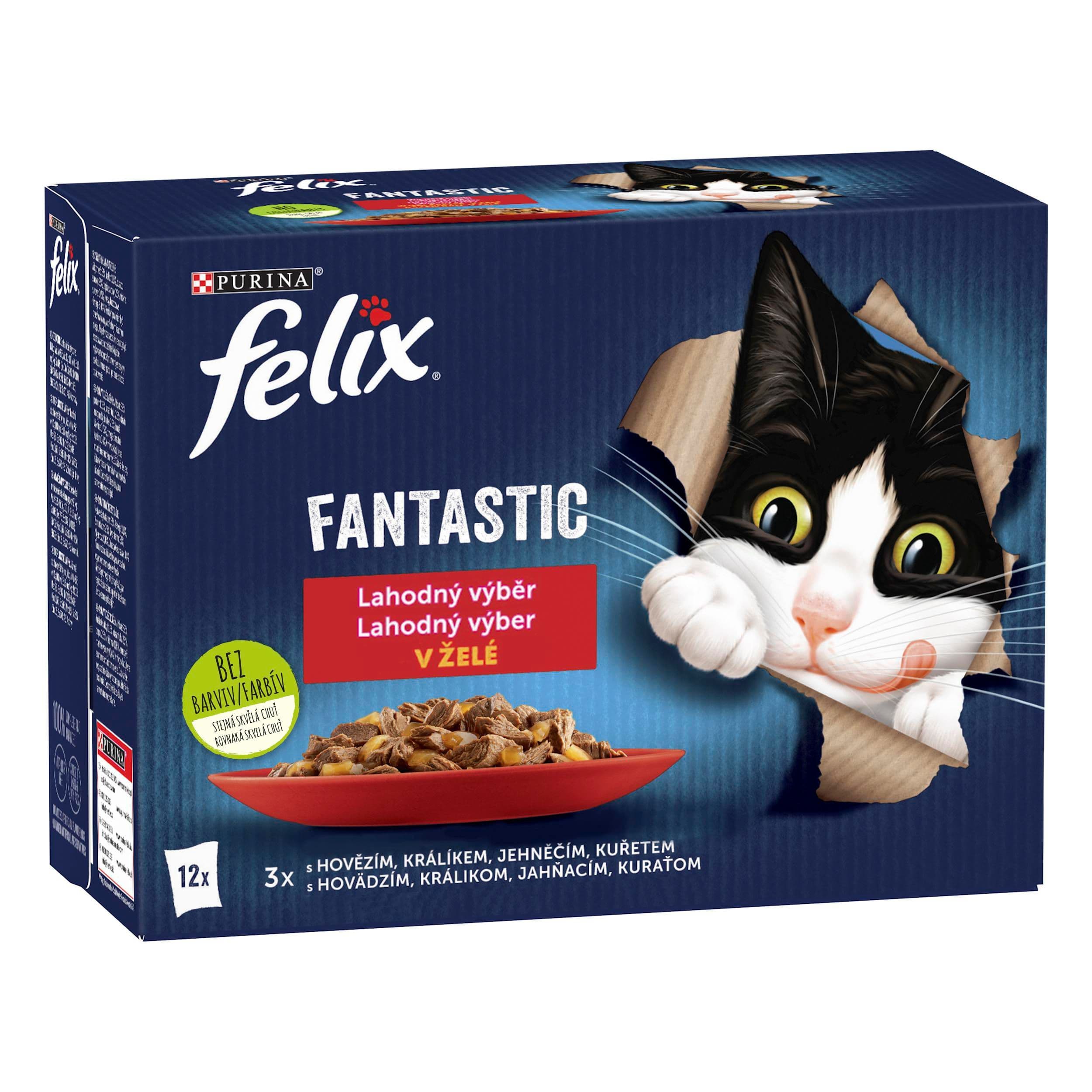 FELIX Fantastic Multipack želé 12x85g