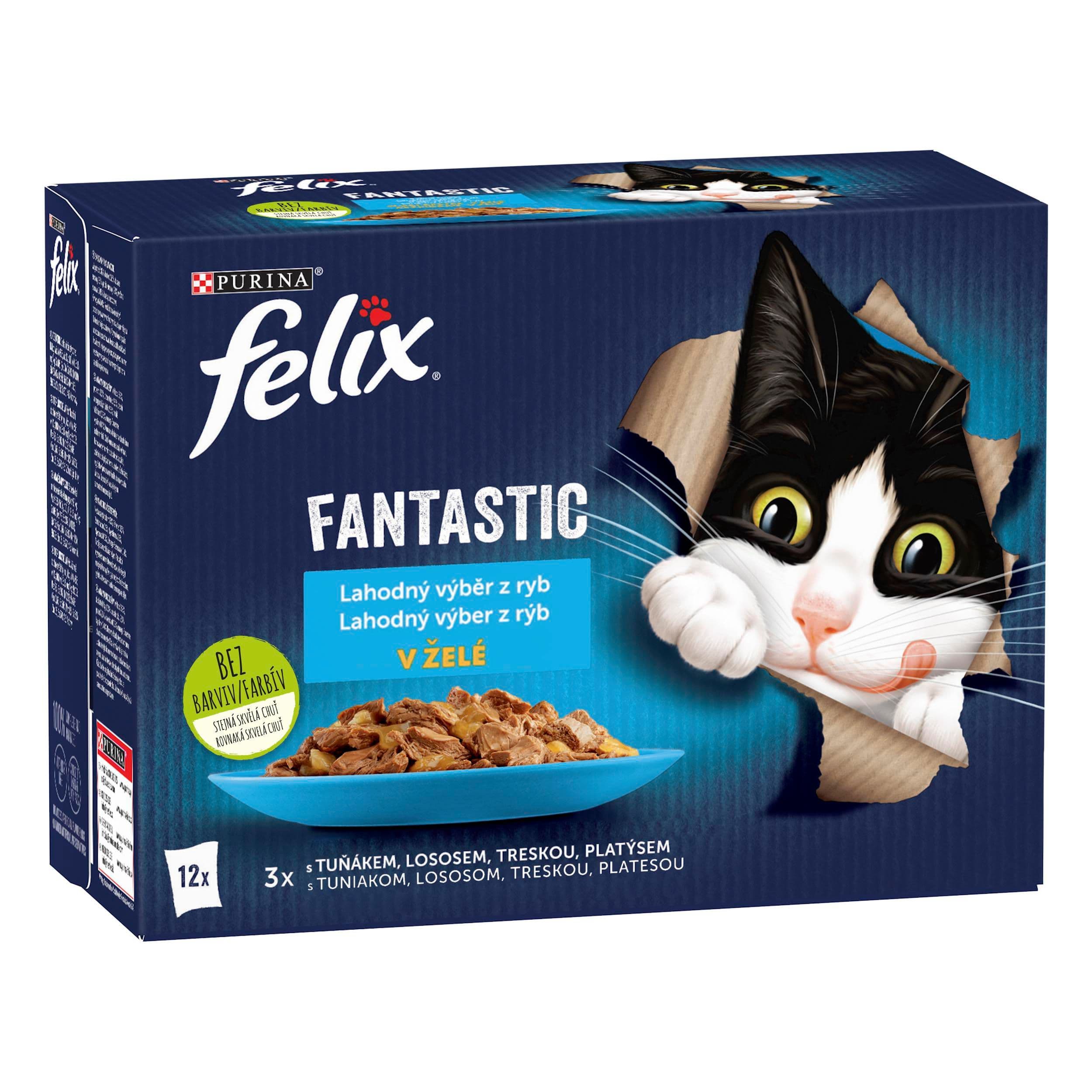 FELIX Fantastic Multipack lahodný výběr z ryb 12x85g