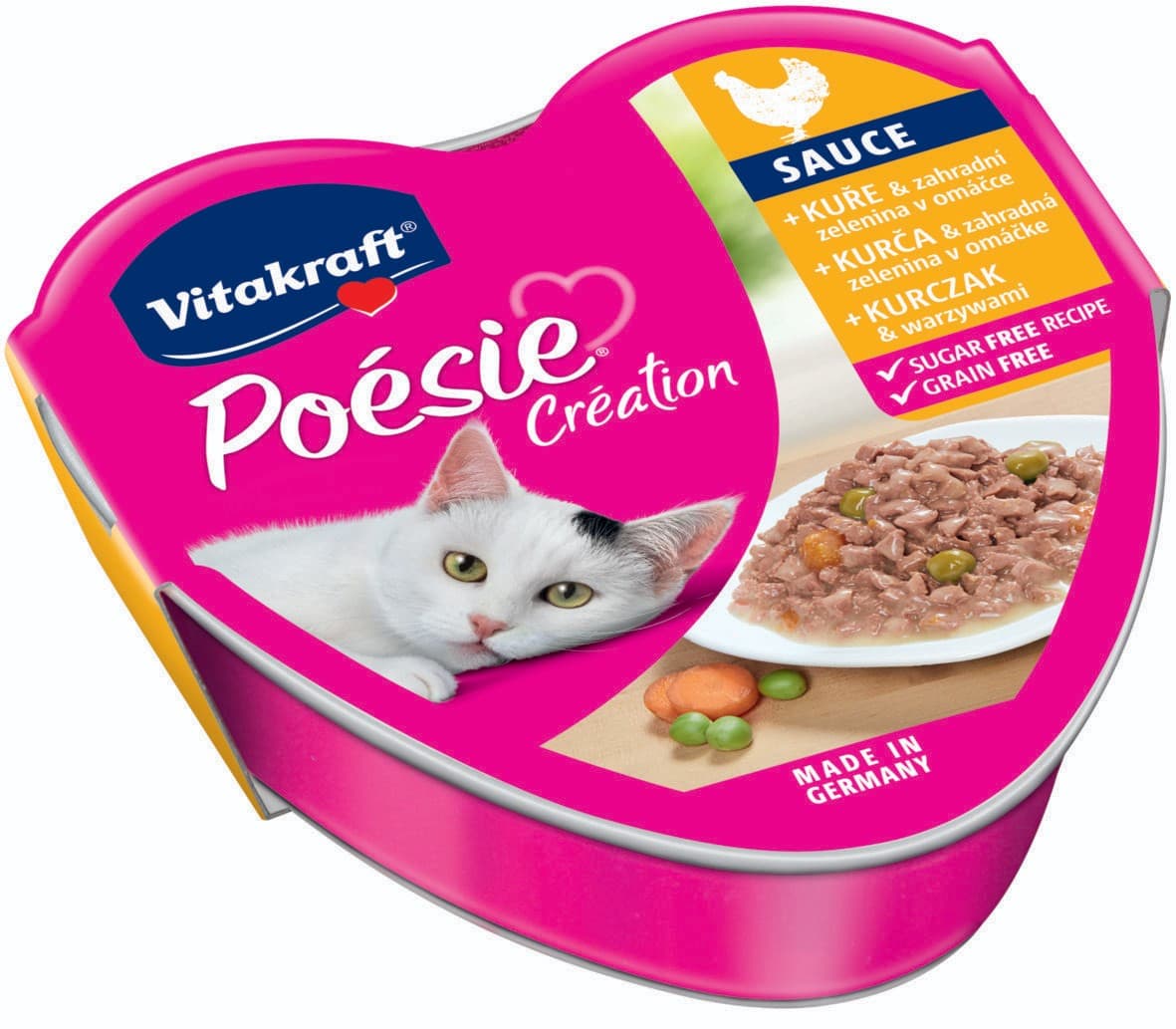 Vitakraft Poésie se šťávou kuře a zelenina 85 g