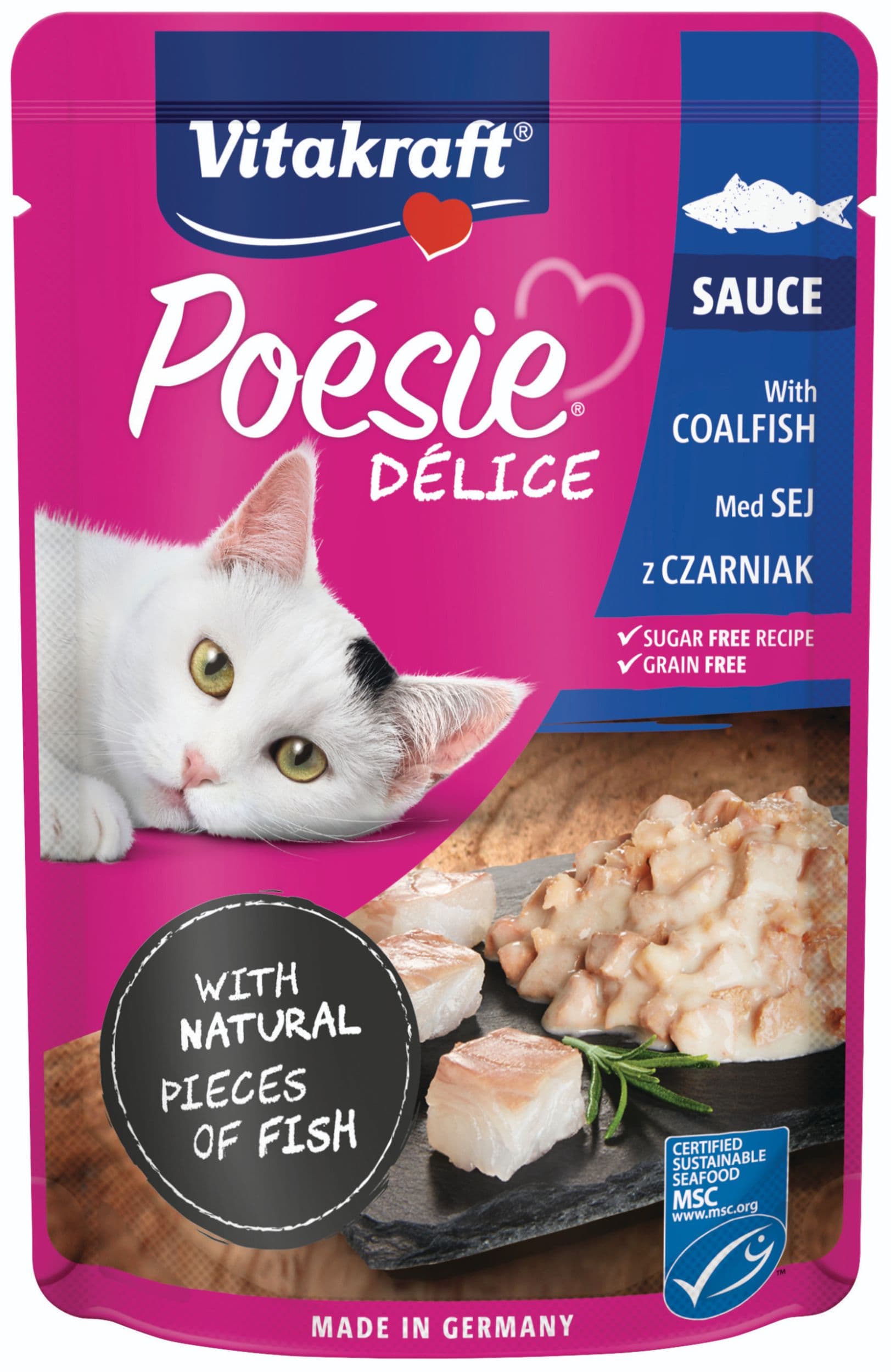 Vitakraft Poésie Délice treska tmavá 85 g
