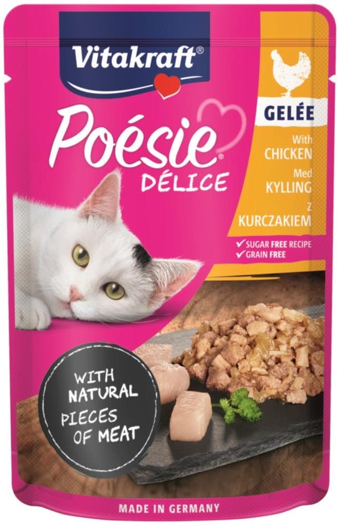 Vitakraft Poésie délice gelee kuřecí 85g