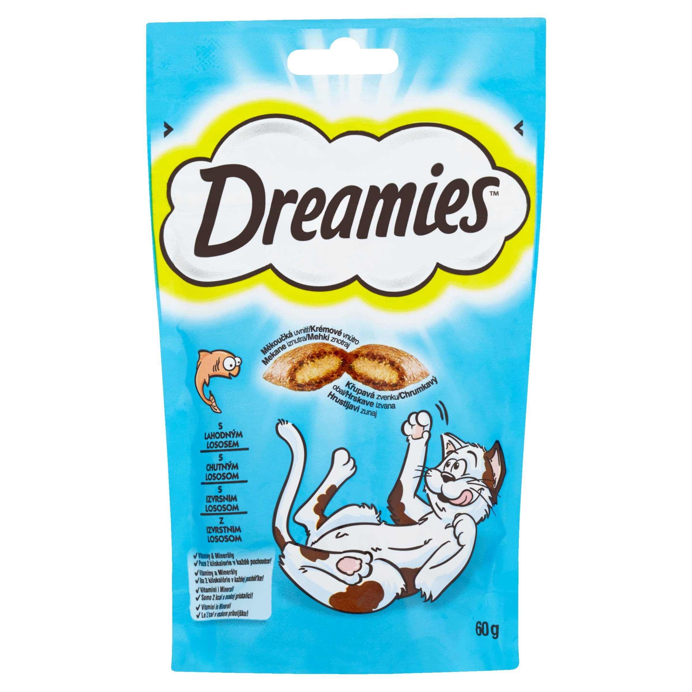 Dreamies S lahodným lososem 60 g