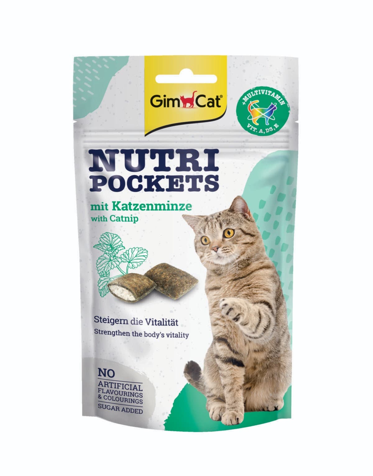 Gimcat Nutri Pockets s catnipem 60 g