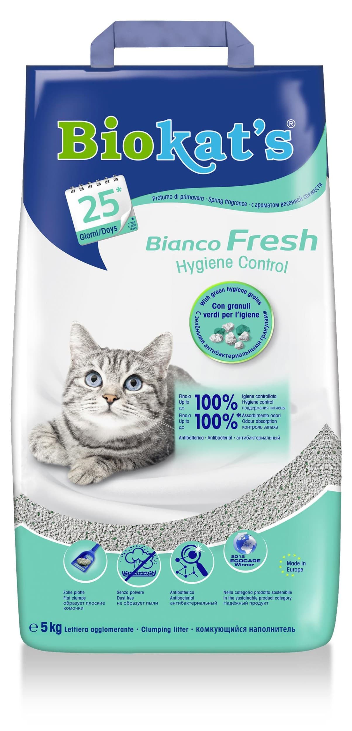 Biokat´s bianco fresh podestýlka pro kočky 5 kg