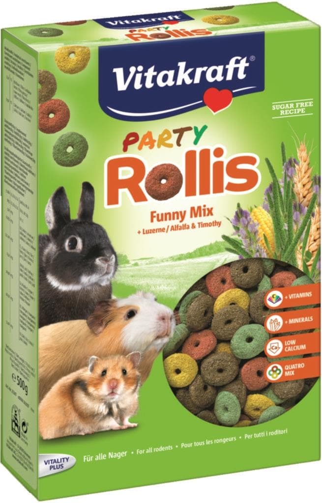 Vitakraft Rollis Party hlodavec 500 g