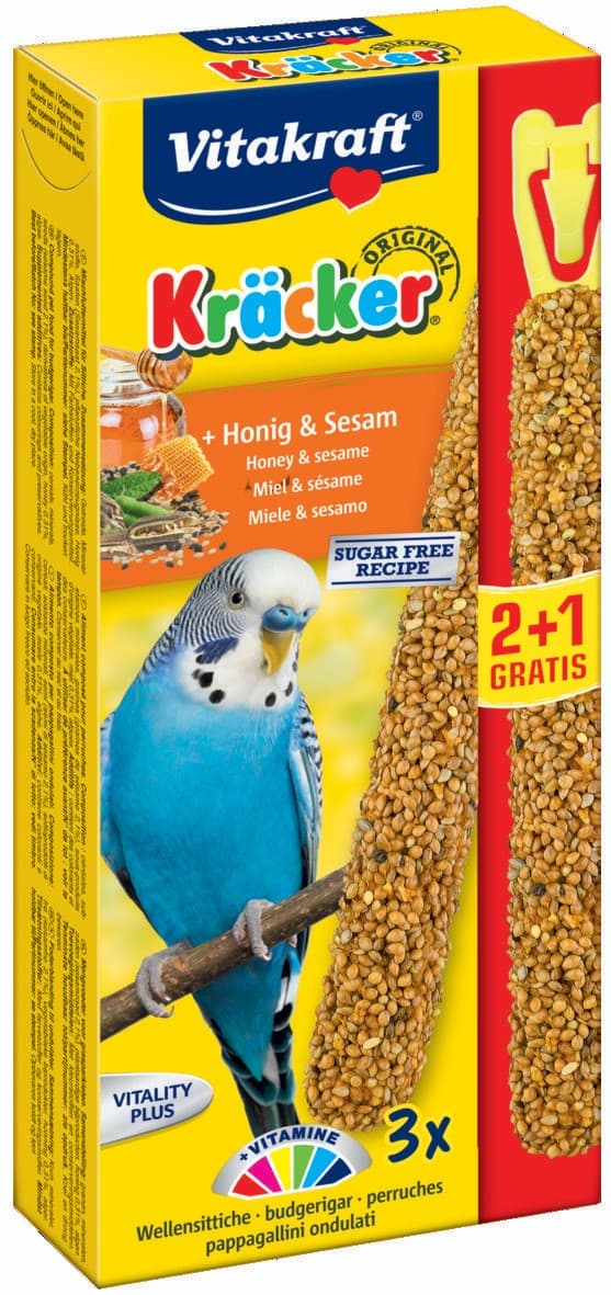 Kracker Andulka med + sezam 2+1 zdarma 3x30 g