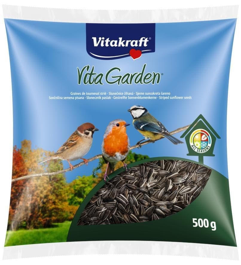 Vitakraft Vita Garden Slunečnice páskovaná 500g