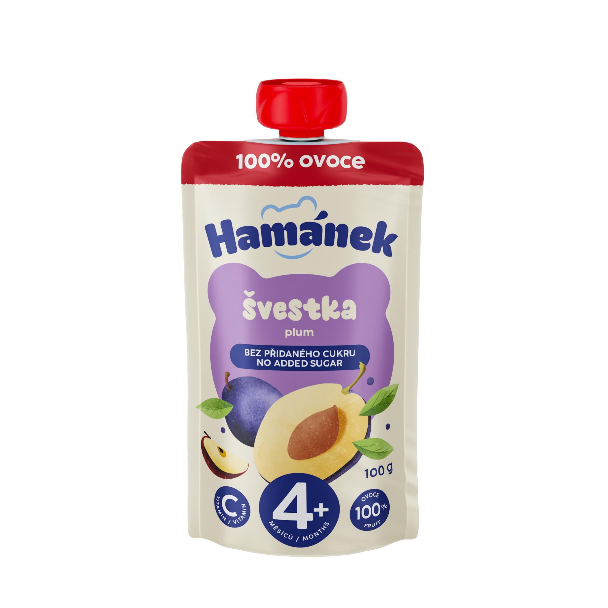 Hamánek Švestka přesnídávka 100 g