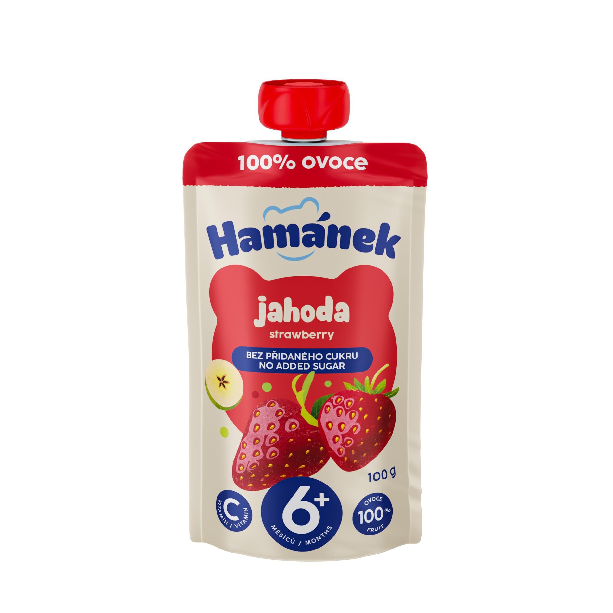 Hamánek Jahoda přesnídávka 100 g