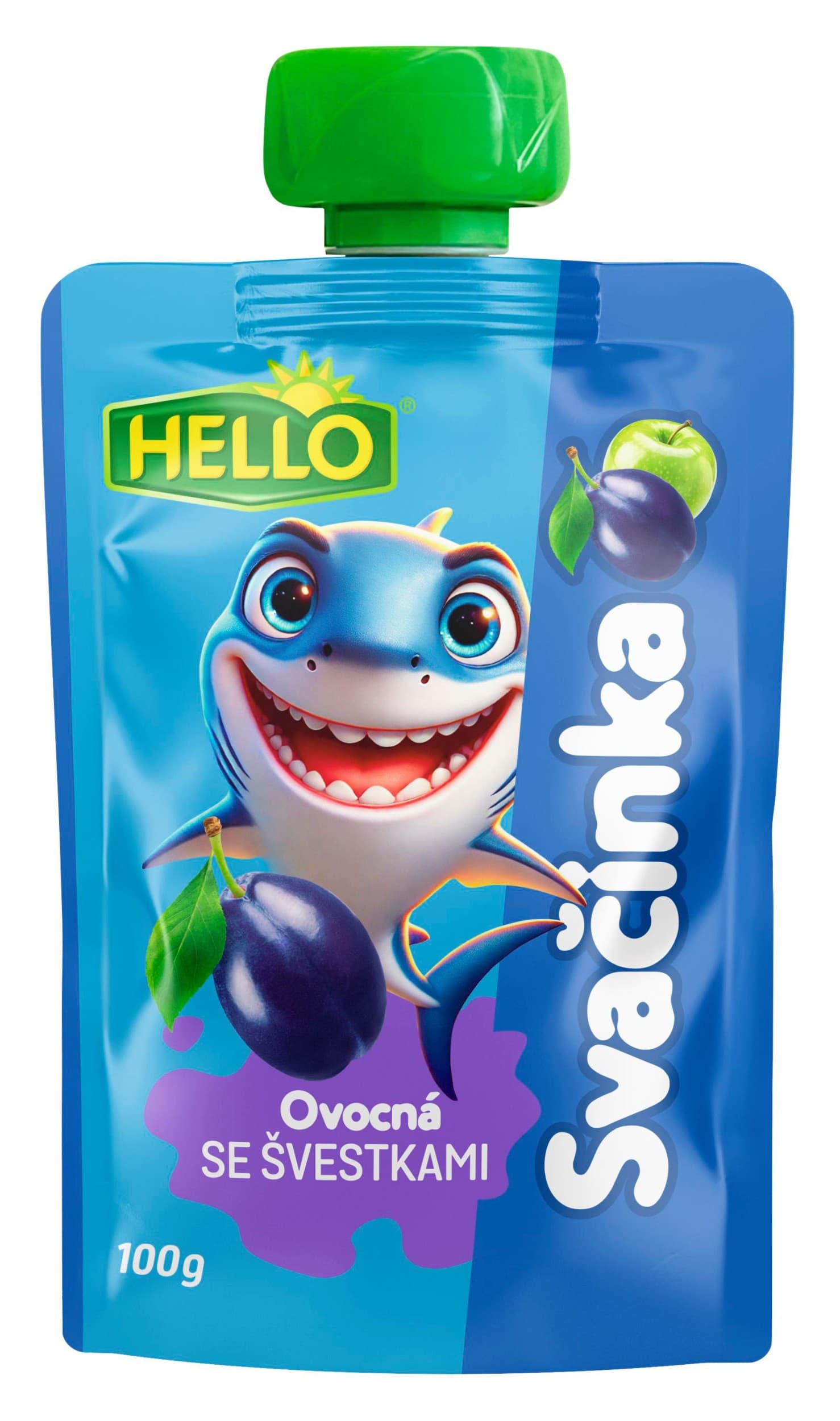 Hello Ovocná přesnídávka se švestkami 100g