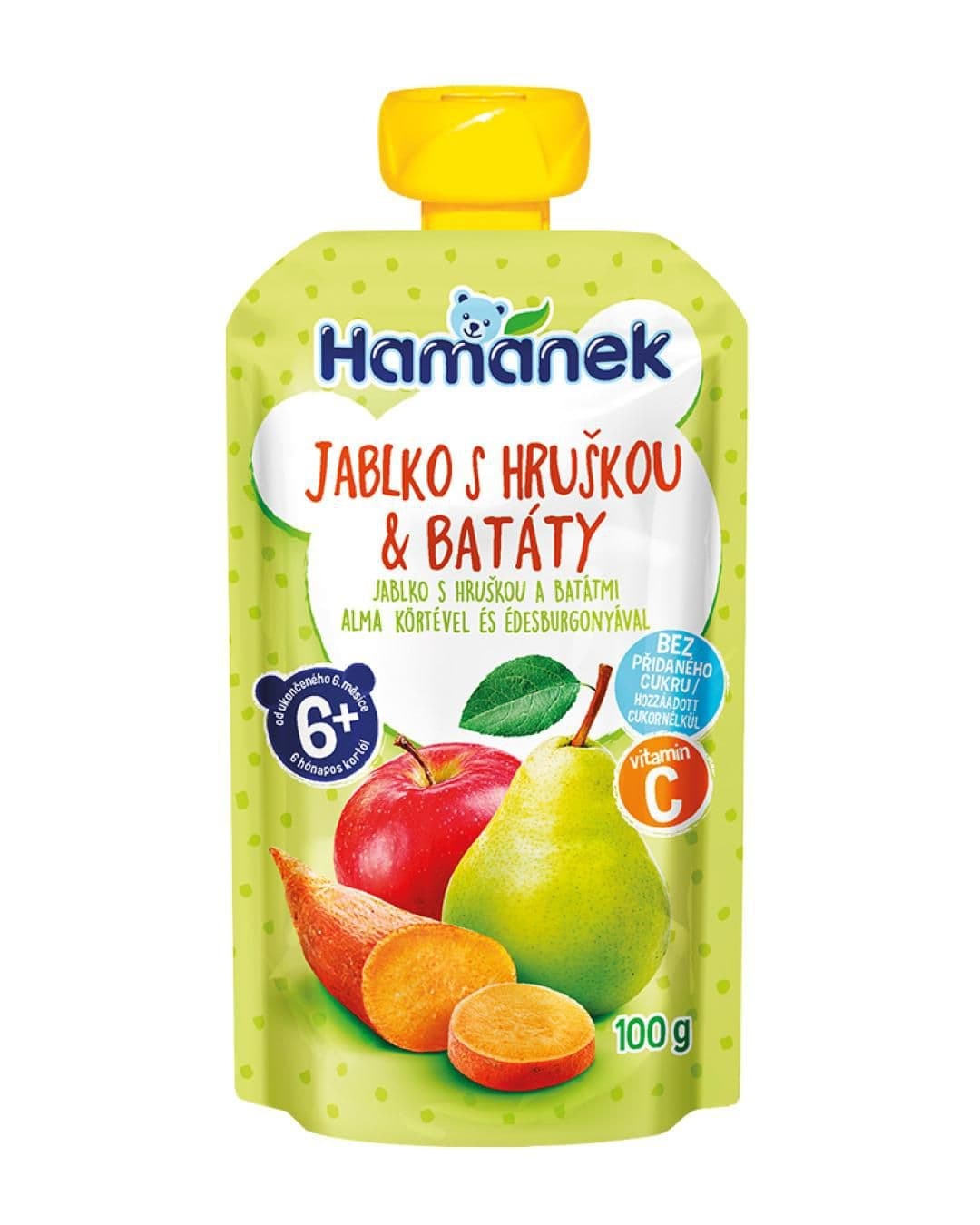 Hamánek Jablko s hruškou & batáty 100 g