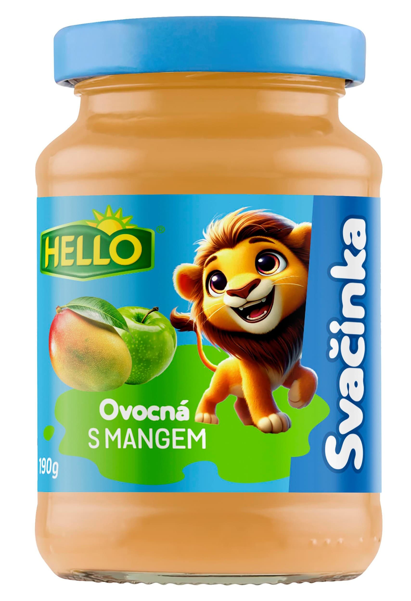 Hello Ovocná přesnídávka s mangem 190 g