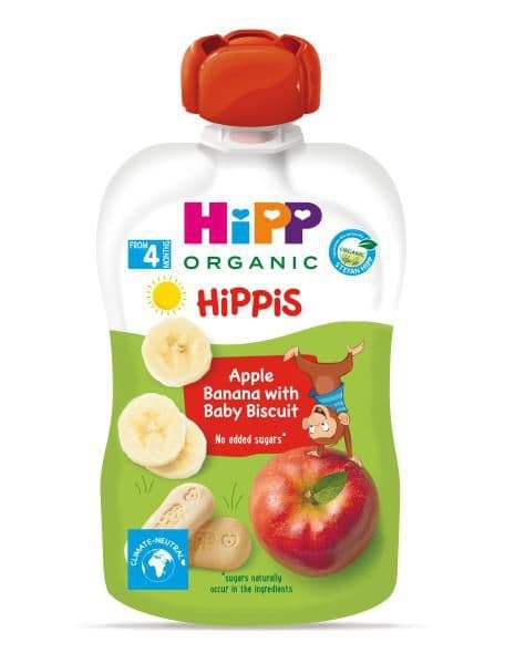 HiPP BIO Jablko-Banán-Baby sušenky 100 g
