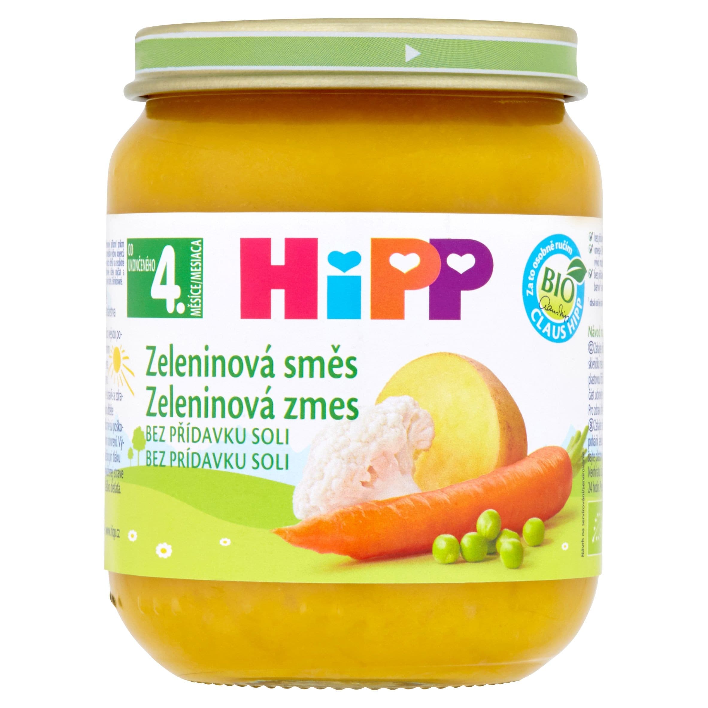 HiPP BIO zeleninová směs 125 g