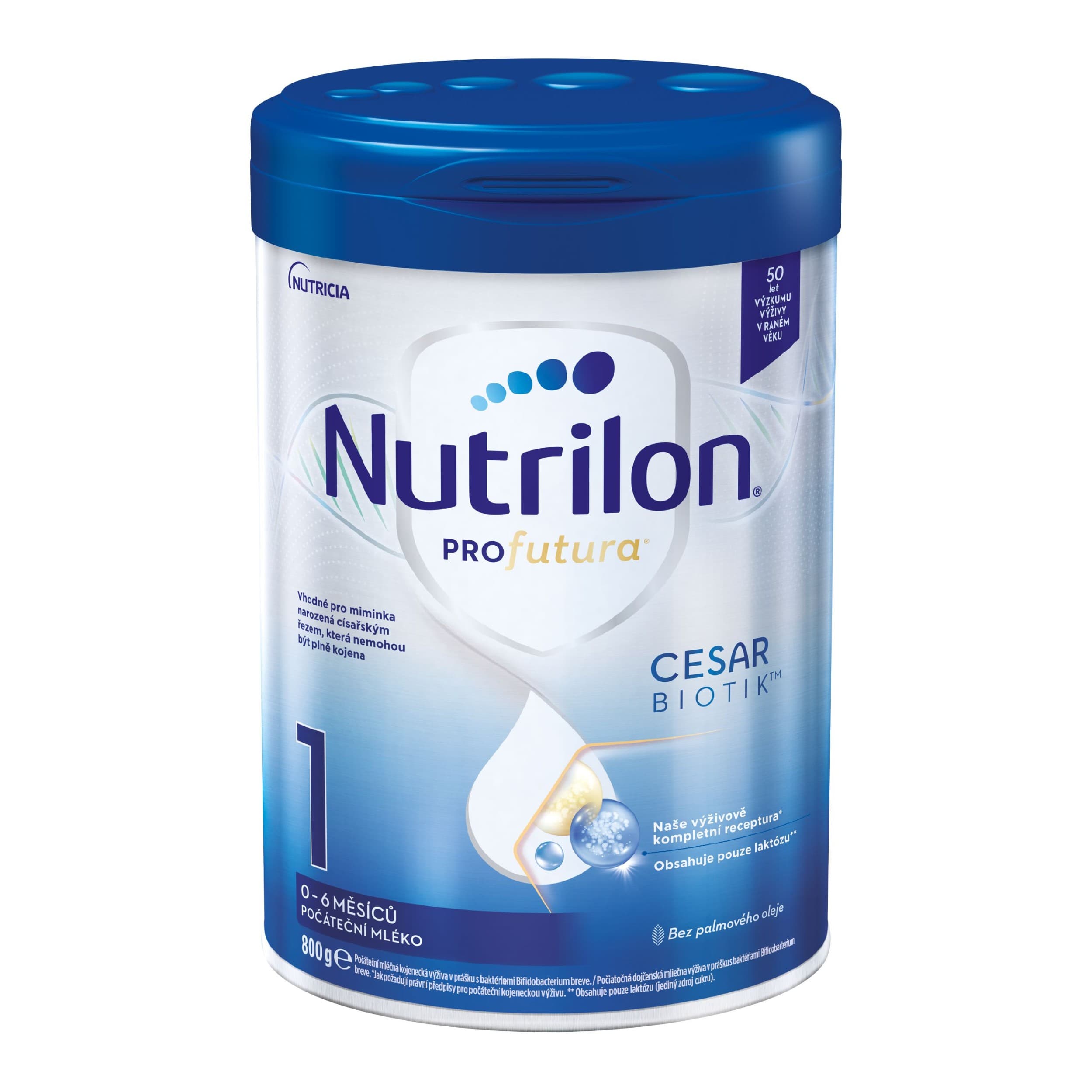 Nutrilon Profutura CESARBIOTIK 1 počáteční mléko od narození 0+, 800g